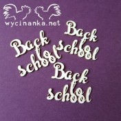 Lepenkový výrez - Back to school