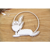 Lepenkový výrez - communion rámik 2