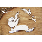 Lepenkový výrez - goblet and read