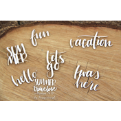 Lepenkový výrez - i was here