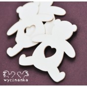 Lepenkový výrez - macíkovia