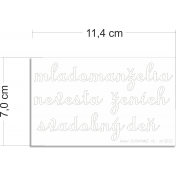 Lepenkový výrez - mladomanželia