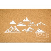 Lepenkový výrez - Mountains