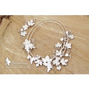 Lepenkový výrez - oval frame 01