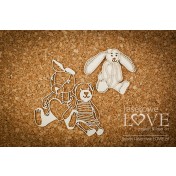 Lepenkový výrez - Plushies