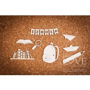 Lepenkový výrez - School attributes