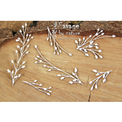 Lepenkový výrez - small branches 03