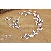 Lepenkový výrez - small wreath