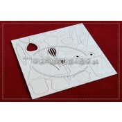 Lepenkový výrez - zostava kuchynská