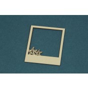 Lepenkový výrez -rámik mušle