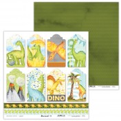 Obojstranný papier - Dino Land 04