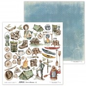 Obojstranný papier - Summer in Mountains 03