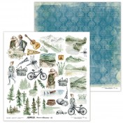 Obojstranný papier - Summer in Mountains 06