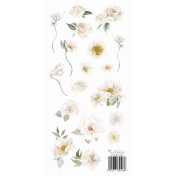 Obojstranný papier  - Zlota dama  30x15