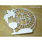 Lepenkový výrez - Decor with chalice