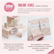 ONLINE kurz - pop up pohľadnica  + balíček materiálu