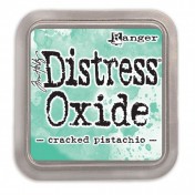 Poduška Distress Oxide - cracked pistachio