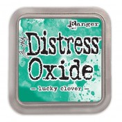 Poduška Distress Oxide - Lucky clover