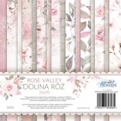 Sada papierov - Dolina roz  20x20 cm
