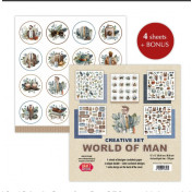 Sada papierov - World of Man