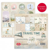 Sada papierov -Travel Time 30,5x30,5 cm (6ks)