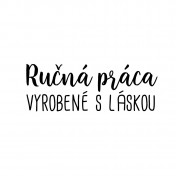 Silikónové razítko -  ručná práca vyrobené s láskou