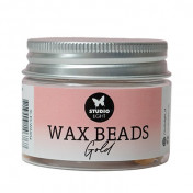 Vosk - Wax beads - gold