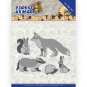 Vyrezávacia šablóna -  Forest Animals 1