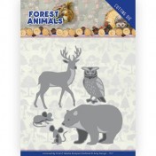 Vyrezávacia šablóna -  Forest Animals 2