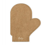 Základ pohľadnice rukavica kraft